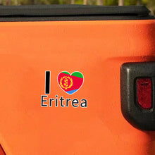 Load image into Gallery viewer, Eritrean Pride Waterproof Vinyl Decal - Matte Finish, Perfect for Laptops, Windows, Doors &amp; Car Bumpers
