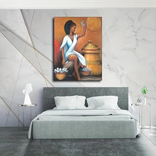 Load image into Gallery viewer, Traditional  Habesha Aesthetic Room Decor, Water-resistant Synthetic Fiber, for Bedroom Decor
