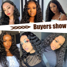 Load image into Gallery viewer, Long Middle Part Synthetic Afro Kinky Curly Wigs for Black Women
