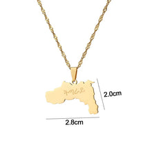 Load image into Gallery viewer, Tigray Pendant Necklaces for Women Men Gold/Silver Color
