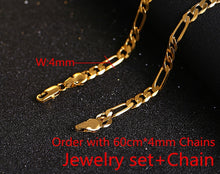 Load image into Gallery viewer, Habesha Wedding Jewelry sets Gold Color
