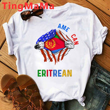 Load image into Gallery viewer, Eritrea Map T Shirt Unisex
