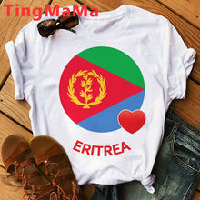 Load image into Gallery viewer, Eritrea Map T Shirt Unisex
