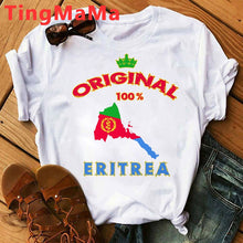 Load image into Gallery viewer, Eritrea Map T Shirt Unisex
