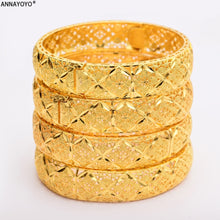 Load image into Gallery viewer, Habesha Gold Color Bangles Wedding
