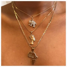 Load image into Gallery viewer, Egyptian Pharaoh Map Pendant
