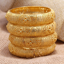 Load image into Gallery viewer, 24k Selling Gold Bangle for Women Gold
