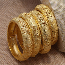 Load image into Gallery viewer, 24k Selling Gold Bangle for Women Gold
