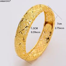 Load image into Gallery viewer, Habesha Gold Color Bangles Wedding
