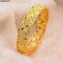 Load image into Gallery viewer, Habesha Gold Color Bangles Wedding
