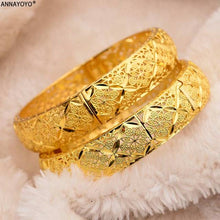 Load image into Gallery viewer, Habesha Gold Color Bangles Wedding
