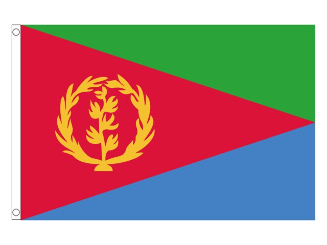 90X150cm Eritrea Flag Hanging Eritrean National Flags Polyester for Decoration