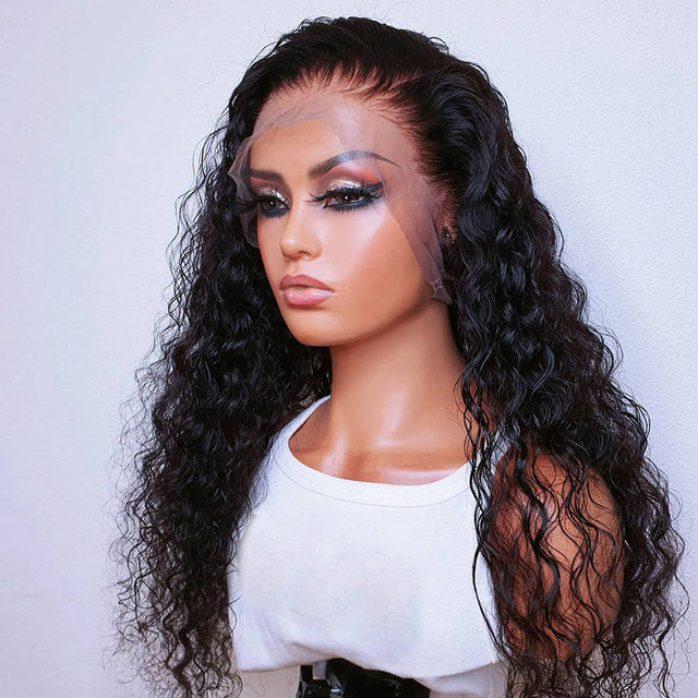 Long Curly Closure Wig