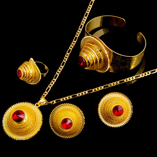 Habesha Trendy Gold Color Sets