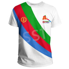 Load image into Gallery viewer, Eritrea Lion Colorful Retro 3DPrint Men/Women Summer Casual Short Sleeves T-Shirts Streetwear
