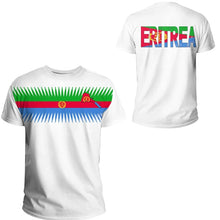 Load image into Gallery viewer, Eritrea Lion Colorful Retro 3DPrint Men/Women Summer Casual Short Sleeves T-Shirts Streetwear
